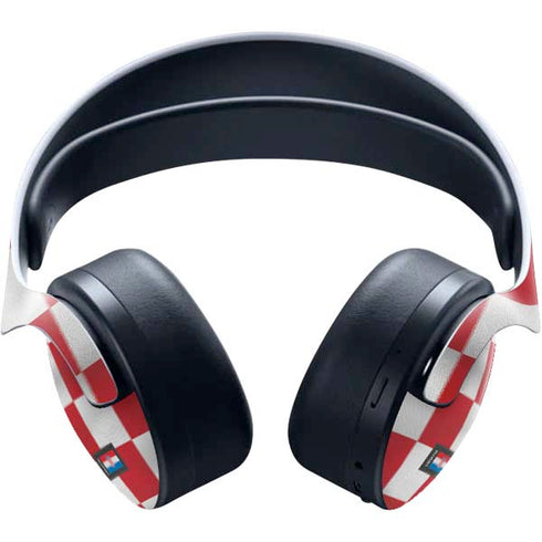 Croatia Soccer Flag PULSE 3D Wireless Headset for PS5 Skin